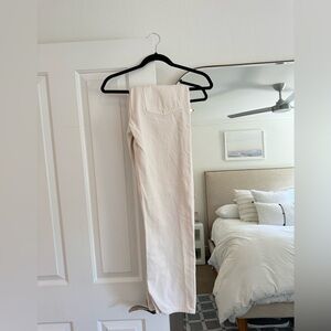 White Agolde High Rise Jeans